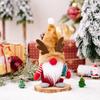 Novas Decorações de Natal Transfronteiriças Chapéu Xadrez Ornamentos de Velho da Floresta Galhadas Anão Rudolph Boneco Pequeno