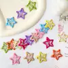 Pasador Grande de Estrella de 4 cm Pinza BB de Lunares Tarjeta Clip para Flequillo Roto Niña Pasador para Bebé Estrella de Cinco Puntas Niña