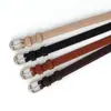 Nuevo Cinturón Negro Versátil de Alta Gama para Mujer con Hebilla de Pin, Estilo Ins, Cinturón Decorativo Simple y de Moda para Jeans