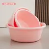 Lavabo de plástico, Lavabo grande profundo para ropa, Tina extragrande para pediluvio, Lavabo para bebé engrosado y alto