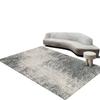 Mesa de Centro de Lujo Ligero, Negro No Lavable, Limpiable con Paño, Tinta Salpicada Simple, Alfombra Italiana de Gama Alta, Sala de Estar, Nueva Alfombrilla de Piso para Sofá de Dormitorio