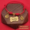 Collar para Gato, Placa para Gato, Placa para Perro, Collar con Cascabel para Gato Anti-Pérdida Grabado, Gatito, Colgante Decorativo para Mascota Perro