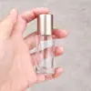 Em Estoque Atacado Frasco de Perfume de 20ml, Frasco de Perfume Redondo de Vidro com Tampa de Encaixe, Frasco Recarregável de Perfume Portátil com Borrifador Fino