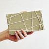 Bolsas de Noite Europeias e Americanas Mais Vendidas, Bolsas Metálicas para Banquete, Bolsas de Mão para Vestido de Noite Feminino, Bolsas Clutch, Luxo Leve