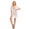 Nuevos Tops de Verano 2020 para Mujer Europeos y Americanos, Color Sólido Transfronterizo, Protector Solar, Bikini, Cubre-traje de Playa