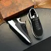 Tênis Esportivo Casual Novo Estilo Europeu Respirável de Tiras Finas com Solado Grosso Aumentador de Altura Calçados Masculinos Tendência Luxo Designer High-End