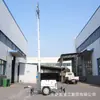 Torre de Iluminación Móvil Versátil de 7 m, Vehículo Ligero Remolcable de 9 m, Equipo de Iluminación de Emergencia Elevable para Uso Nocturno