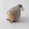 Chapéu de Bebê Qiunan Primavera e Outono Moda Novo Fofo Proteção para a Cabeça do Bebê Proteção para as Orelhas Touca de Bebê Touca Turbante