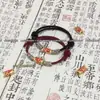 Pulsera china Ins Cuerda de mano tejida de carpa Año de esta vida Novia Pareja Mejor amigo Examen de ingreso a posgrado Regalo de orilla Retro