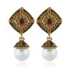 Pendientes Largos Bohemios Cuidadosamente Seleccionados para Mujer, Pendientes de Borla Acrílica Coloridos Retro, Estilo Étnico de Yunnan, Versátiles