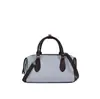 Bolso de mano de moda otoño e invierno, bolso tote pequeño, bolso de mujer, nuevo modelo 2025, bolso tipo almohada de color liso simple, bolso cruzado texturizado