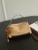 Bolso de axila con estampado de leopardo y ante transfronterizo para mujer, nuevo bolso de hombro de nicho de lujo ligero 2026, bolso cruzado, bolso de mujer más vendido
