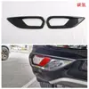 23 Modificación exterior Isuzu MU-X adecuada para manija de Jiangling MUX muñeca cubierta de faro de niebla delantero y trasero espejo retrovisor m