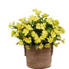 Flores Artificiales, Alegrías, Arreglos Florales de Boda, Decoración del Hogar, Ingeniería de Paisajismo de Bosque Pequeño para Jardín, Azaleas Artificiales