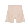 Pantalones cortos de seguridad para mujer, anti-exposición, no se enrollan, dos en uno, estilo fino de verano, nuevo modelo 2026, leggings de malla blanca sin costuras