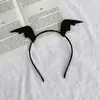 2026 Nuevo Sombrero de Mago Calabaza de Halloween Diadema Festival Broma Divertida Goma para el Cabello Lado Calavera Pinza para el Cabello Accesorios para el Cabello