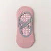 Calcetines de yoga tobilleros personalizados, calcetines profesionales antideslizantes para Pilates para mujer, calcetines para deportes de fitness en interiores, ventas directas de fábrica, al por mayor