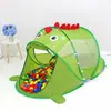 Barraca de Jogo de Cores para Crianças Indoor Pronta, Desenho Animado para Crianças ao Ar Livre Pop-Up Instalação Gratuita Dobrável Brinquedo Casa de Jogo