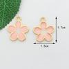 Fabricante de Accesorios de Joyería de Estilo Floral, Venta al por Mayor de Joyería DIY Hecha a Mano de Aleación, Accesorios de Joyería DIY con Goteo de Aceite Transfronterizo