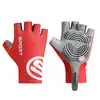 Guantes de Ciclismo Medio Dedo para Hombre y Mujer Protección Solar Antideslizantes Resistentes al Desgaste Anti-ampollas Tejido de Hielo Transpirables Guantes Deportivos de Fitness