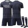 2526 Ropa de Fútbol Camiseta de Secado Rápido 5 Bellingham 7 Vinicius Ronaldo Nuevo Real Madrid de Visitante No. 10 Mbah