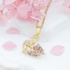 Colar Feminino Cross-border Hot Sale Little Swan Colar Luz Luxo Moda Nicho High-end Outono e Inverno Cor-free All-match Acessórios