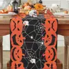 Nuevo Camino de Mesa con Temática de Halloween Estampado de Fantasmas Mantel de Lino para Mesa de Comedor Mesa de Café Mesa de Entrada Mantel Festivo