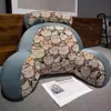 Cojín de noche de estilo retro, suave, para la cintura, con respaldo grande, para sofá, cama, lectura, dormitorio, estudiantes, verano