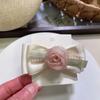 Horquilla con lazo de flores de malla de súper hada con clip de resorte, linda horquilla para niña con temperamento, pinza para el cabello, accesorios para el cabello de boutique