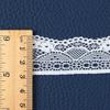 Laço oco branco 2-3cm elástico pequeno laço brocado laço acessórios de laço de amônia acessórios laço