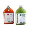 Garrafa plana INS, suco de frutas e vegetais recém-espremidos, embalagem, copo, garrafa de comida leve, garrafa de bebida descartável, garrafa de plástico PET, copo de leite e chá