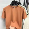 Camiseta de secagem rápida para homens, manga curta, fina para o verão, respirável, solta, gola redonda, adequada para esportes, corrida e fitness, atacado