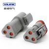 Dechi DT06-3S/DT04-3P-P006 Resistor 120 ohm J1939 banhado a ouro Terminal com terminal