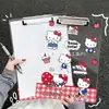 Portapapeles A4 Lindo de Hello Kitty Carpeta Transparente Acrílica Tablero de Escritorio Estudiante Oficina Almacenamiento de Exámenes Bloc de Notas