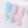 Huiyun Personalizado Nuevo Peine de Cojín de Aire Peine Masajeador Color Tornasol Color Caramelo Peine para el Cabello Niña Peine de Bolsa de Aire Fábrica