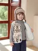 Chaleco Jelly Baby para Niñas Invierno Nuevo Estilo Cálido Niña Pequeña Polar Ropa de Bebé Peluche Infantil