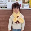 Bufanda de Piel Sintética de Conejo Otoño/Invierno 2026 para Niñas, Calentador de Cuello Cálido Estilo Coreano para Padres e Hijos, Bufanda Cruzada para Niños y Niñas, Venta al por Mayor
