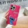 Funda de Silicona para Teléfono Móvil Stitch Estéreo Stitch Funda para Teléfono Móvil Adecuada para Iphone17/16Promax