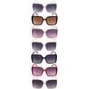 Nuevos lentes de sol de moda de montura grande de alta gama, estilo de celebridad de internet, mismo estilo, para mujer, protección UV, transfronterizos