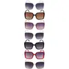 Gafas de Sol de Moda Tendencia con Montura Grande, Celebridad de Internet de Gama Alta, Mismo Estilo Cuadrado para Mujer, Nuevas Gafas de Sol, Anti-UV Transfronterizo