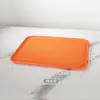 Bandeja de Chá da Fábrica Original Bandeja para Copos de Sala de Estar Bandeja de Plástico Bandeja Retangular Doméstica Personalizada para Segurar Copos de Água e Bandeja de Frutas