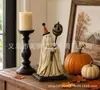 Artesanía de resina de nuevo producto transfronterizo decoración de ambiente de Halloween varita de calabaza brillante luz nocturna de fantasma retro
