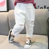 Ropa Infantil Estilo Coreano para Primavera y Otoño Pantalones Cortos Rotos de Jeans para Niños y Niñas Conjuntos Infantiles de Moda para Niños Pequeños
