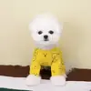 Ropa de Mascotas para Primavera y Otoño para Perros Pequeños, Ropa para Gatos, Teddy, Bichón, Pomerania Pijamas, Ropa de Casa de Cuatro Patas de Dibujos Animados