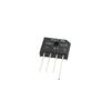 Puente rectificador de enchufe directo KBU606 6A 600V nuevo puente plano de 4 patas pila de puente rectificador