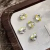 K9 Decoraciones Acabado Huevo de Paloma para Uñas Diamantes de Imitación Ovalados Apilados Coloridos Brillantes Decoraciones de Bola de Diamante para Uñas Venta al por Mayor