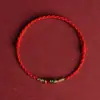 Un futuro brillante te espera: este brazalete y tobillera de hilo rojo tejidos a mano, con un diseño de pez koi de la suerte, es un regalo perfecto tanto para hombres como para mujeres, simbolizando buena fortuna y paz durante su año zodiacal