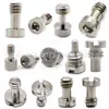 En Stock Tornillo de Cámara de 1/4 de Pulgada, Tornillo Hexagonal de Placa de Liberación Rápida para Cabezal de Trípode, Acero Inoxidable 303