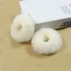 Directamente del fabricante: Diademas de Pelo Coloridas Hechas a Mano de Alta Elasticidad Que No Dañan el Cabello, Bandas para el Cabello con Listones Estilo Coreano para Otoño e Invierno, Accesorios para el Cabello de Piel Sintética