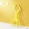 Clip para biberón fábrica de origen venta al por mayor clip antideslizante para biberón de bebé clip para biberón resistente a altas temperaturas desinfección clip para mano anticaída tetina